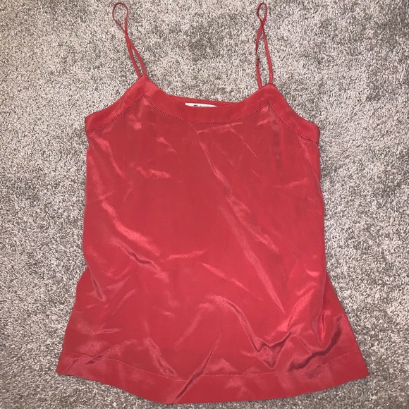 Madewell Red / Orange Tank top size 0 - Picture 4 of 8
